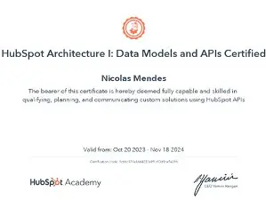 Certificate 1
